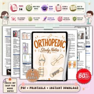 Orthopedic Nursing Study Notes